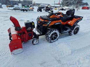 CFMoto CF Moto Cforce 1000 og Iron Battle Snøfreser med Honda GX3 90 mo četverocikl