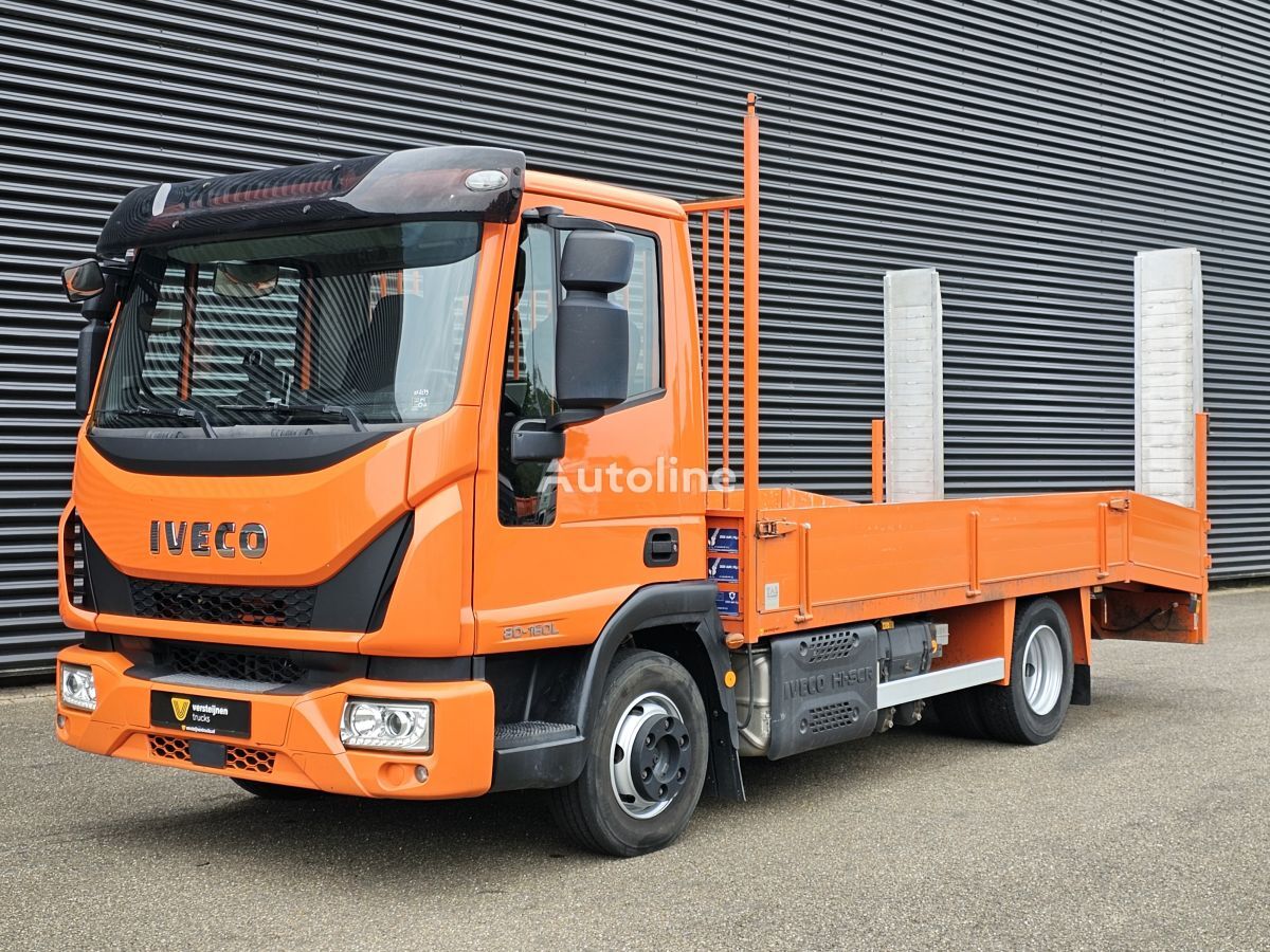 IVECO 80-160L EURO 6 / OPRIJ / MACHINE TRANSPORT autotransporter