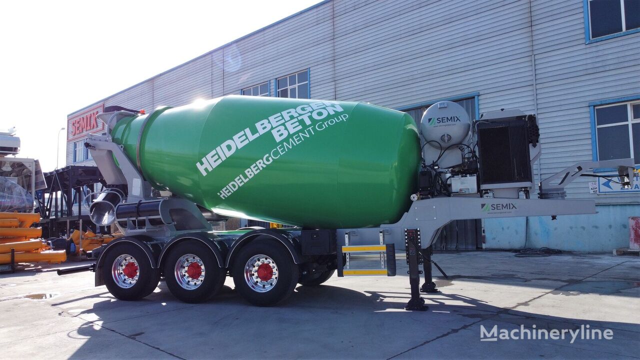 novi Semix Ultra Light Semi Trailer Mixer betonska mješalica