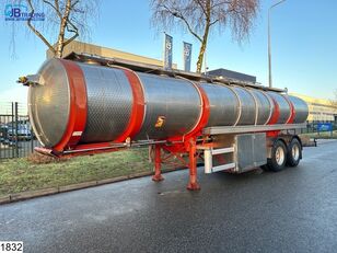 BSL Food 28000 Liter, 6 Compartments, Stainless steel tank cisterna za prijevoz hrane