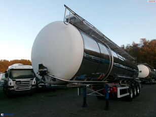 LAG L.A.G. Chemical tank inox 37.5 m3 / 1 comp cisterna za prijevoz kemikalija