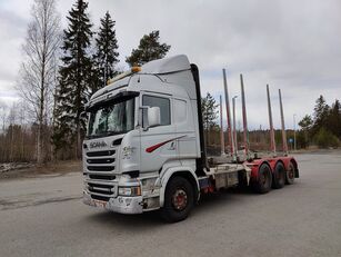 SCANIA R730 8x4 kamion za prijevoz drva