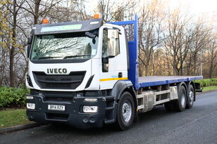 IVECO STRALIS 310 6X2 26FT FLATBED (2014) kamion platforma
