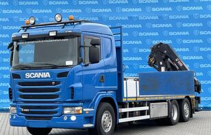 Scania G420 6x2 Crane truck - Hiab 211 EP-4 HIDUO kamion platforma