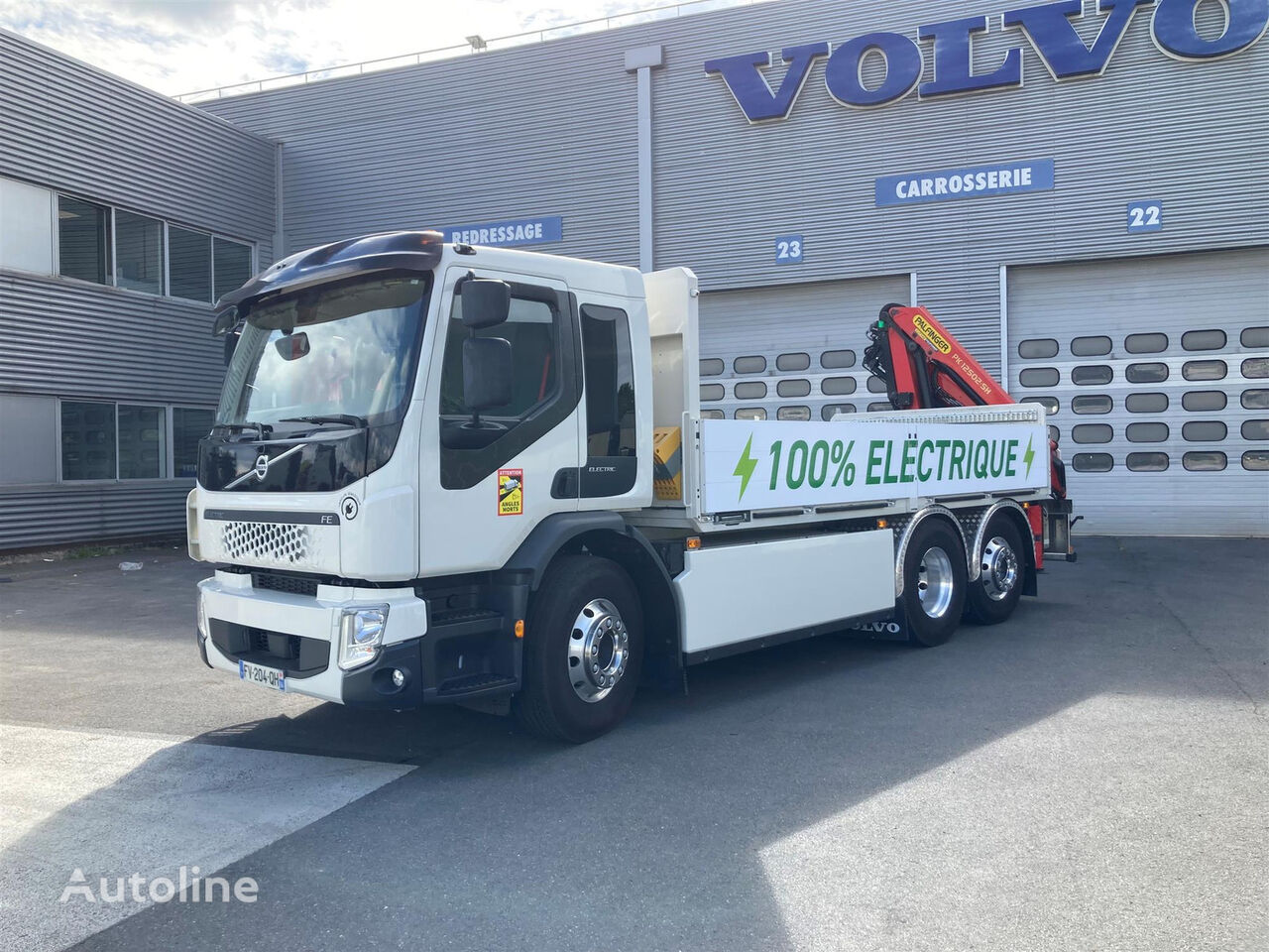 Volvo FE ELECTRIC kamion platforma