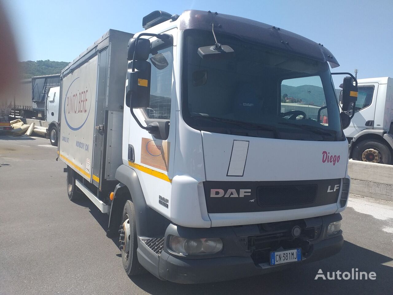 DAF 45.150 E.3 kamion s ceradom