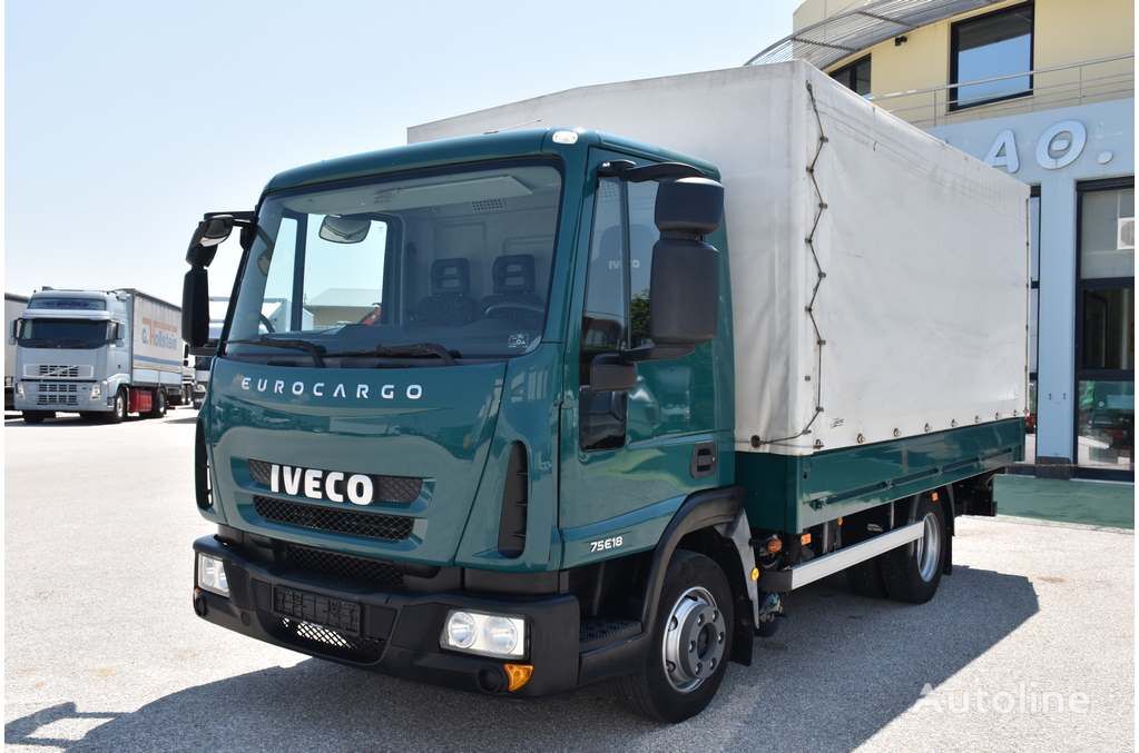 IVECO 75E18 EUROCARGO  kamion s ceradom