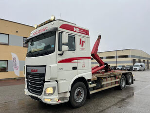 DAF XF510 6X2 EURO 6 + RETARDER + HOOKLIFT 22T. kamion s kukom