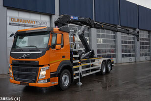 Volvo FM 410 HMF 21 ton/meter laadkraan kamion s kukom