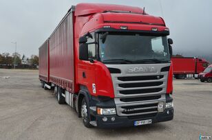 Scania R440 EEV PDE SCR Roadtrain kamion sa kliznom ceradom + prikolica sa kliznom ceradom