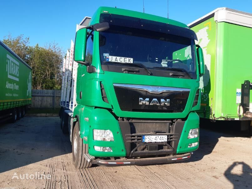 MAN TGX 26.500 + Trailer kamion za prijevoz drva