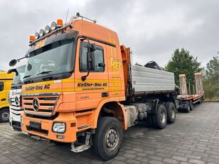 Mercedes-Benz Actros 3351 Tipper + crane Hiab 166 ES 5 6x6 kiper