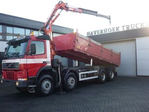 Volvo FM 12.380 8x4 Tipper Crane Atlas Terex 125.2 A2 kiper