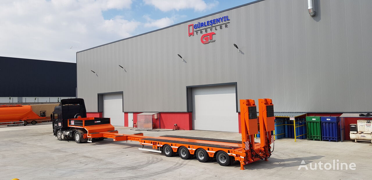 nova Gürleşenyıl 4 axles low bed semi trailers  poluprikolica sa niskom platformom