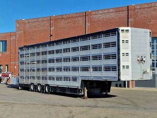 Pezzaioli 5 deck livestock 155M2 - Water & Ventilation - Loadlift - Foldin poluprikolica za prijevoz stoke