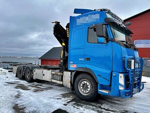 Volvo FH540 *6x2 *PALFINGER PK 26002 (2017y.) *8 sections /24m *CONTAI vozilo za prijevoz kontejnera